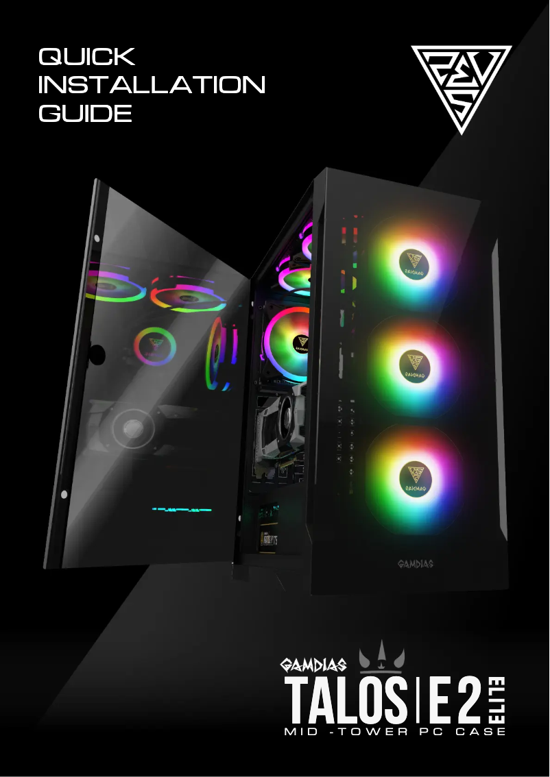 First page image of the manual for Talos E2 Elite