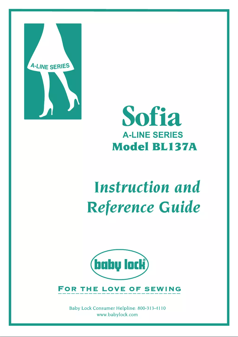 First page image of the manual for Sofia BL137A