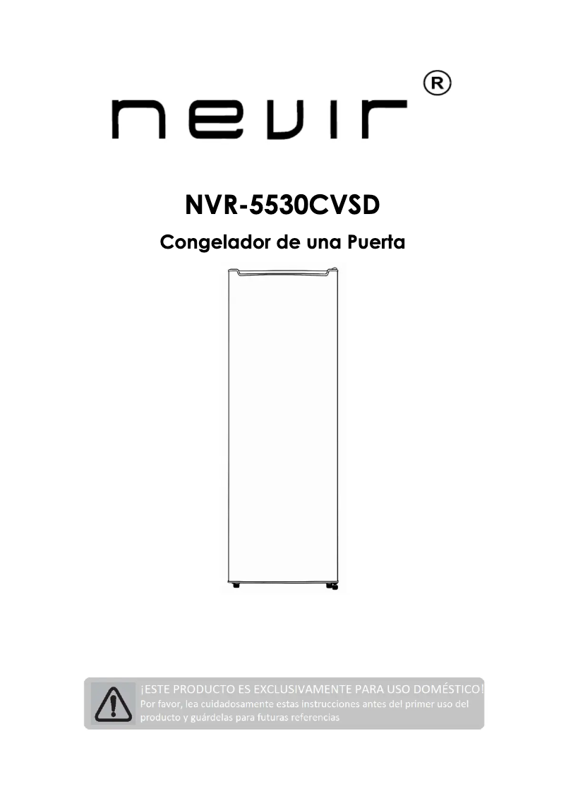 First page image of the manual for NVR-5530CVSD