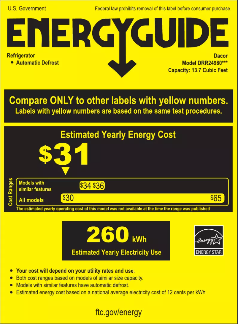 First page image of the manual for DRR24980RAP