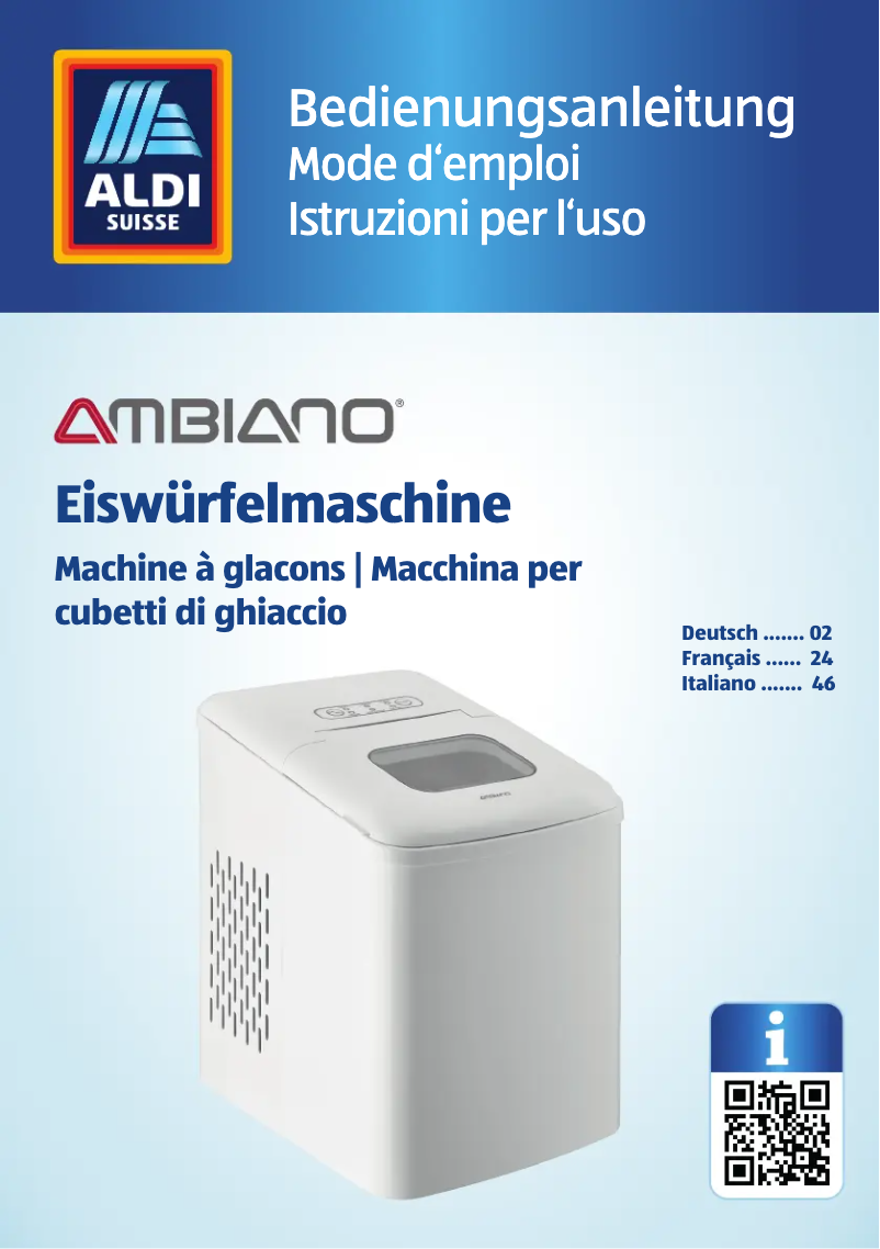 First page image of the manual for GT-EWM-01-US