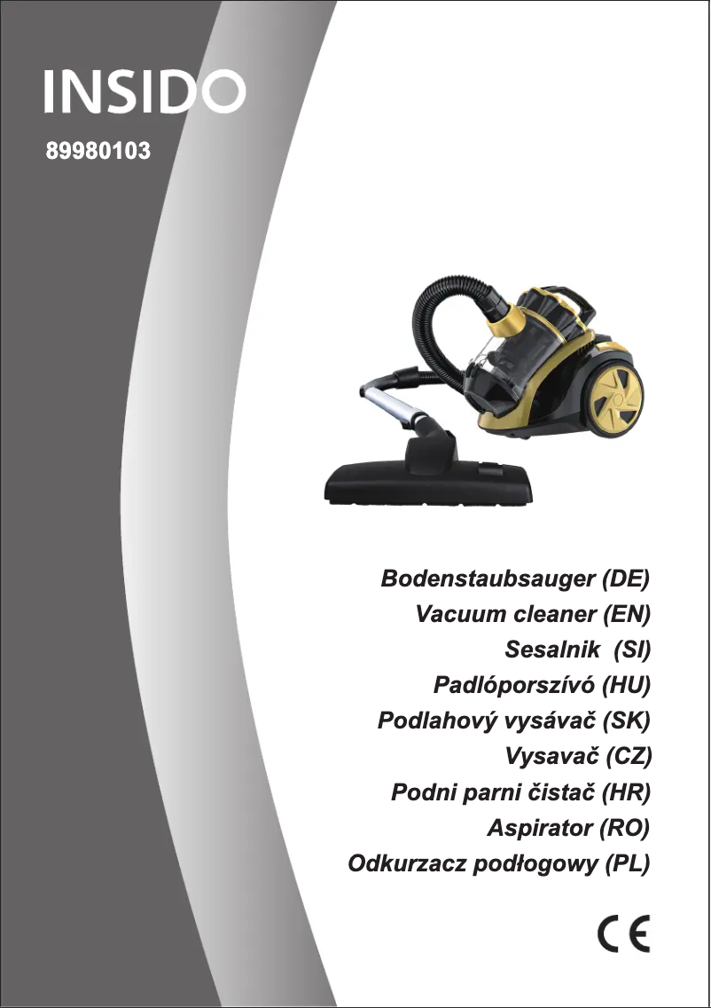 Image de la première page du manuel de l'appareil VCE-108278