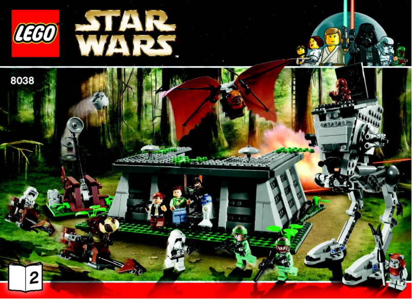 First page image of the manual for The Battle of Endor (TM)