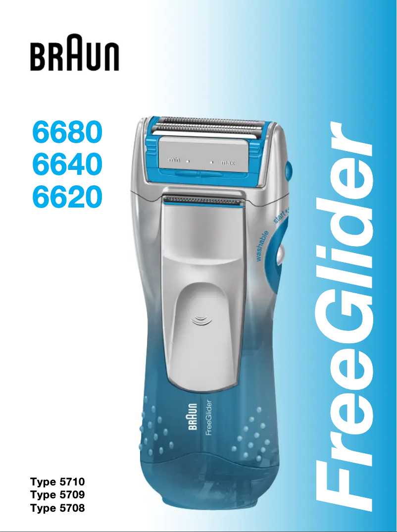 First page image of the manual for FreeGlider 6620