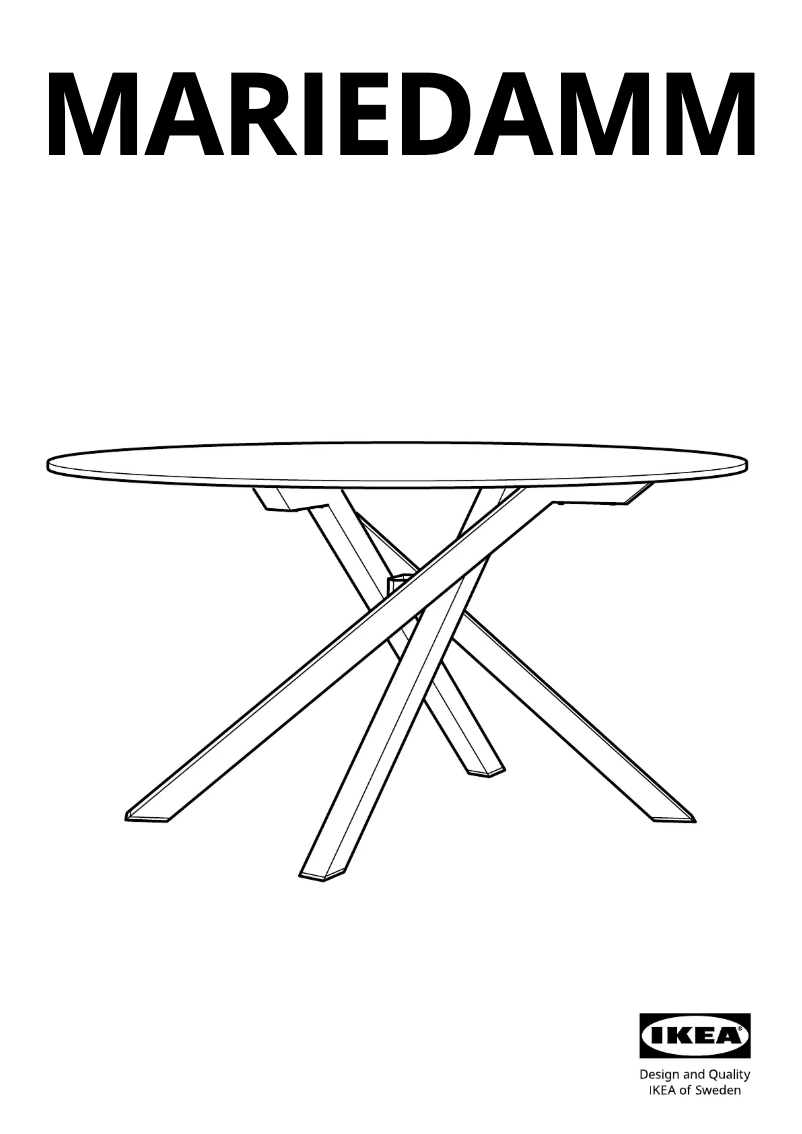 First page image of the manual for MARIEDAMM 405.563.18