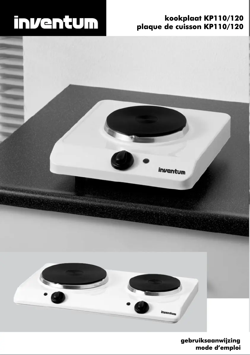 First page image of the manual for KP120