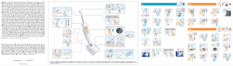 Page 1 of the manual User Manual Tefal Clean & Steam VP7557