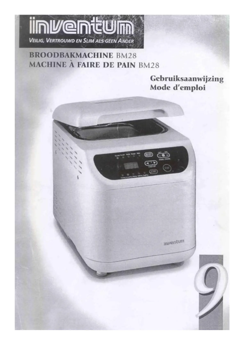 Page 1 of the manual User Manual Inventum BM28