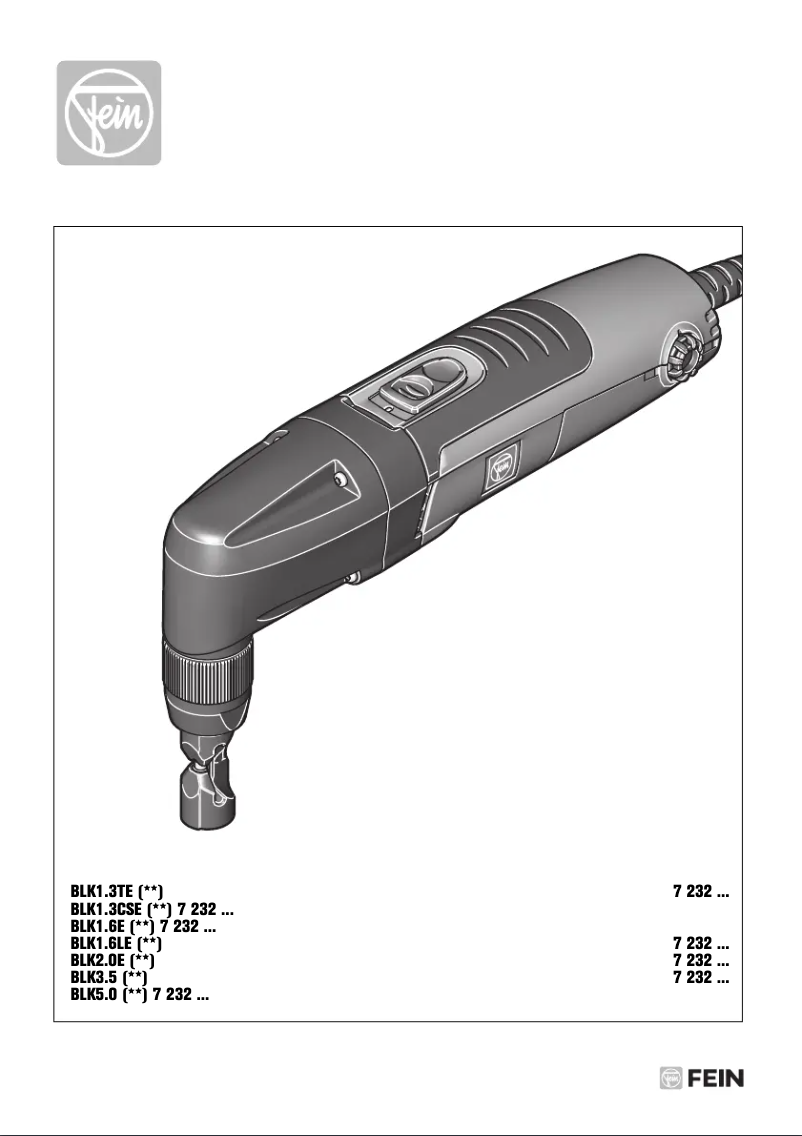 First page image of the manual for BLK 3.5