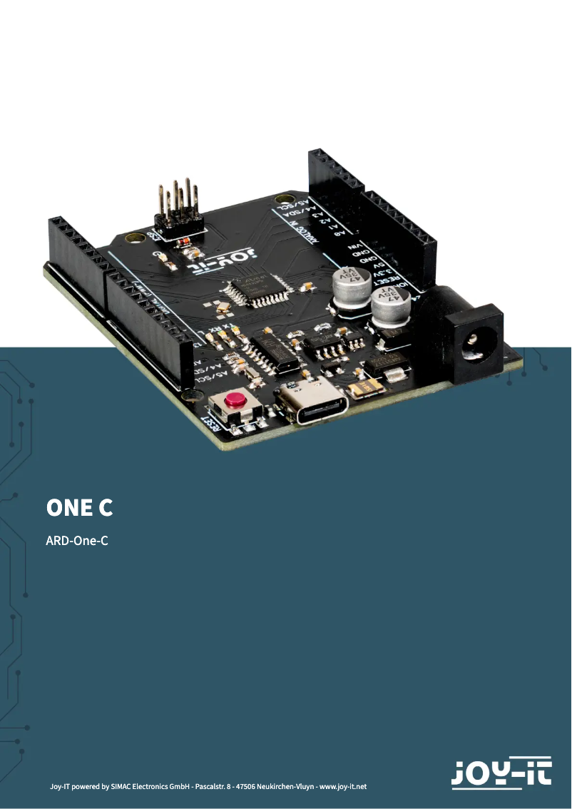 Image de la première page du manuel de l'appareil ARD-One-C