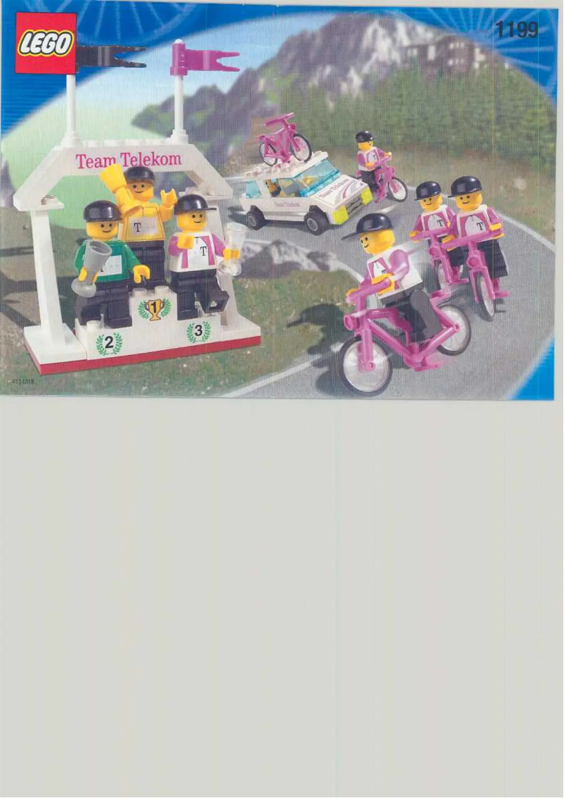 Page 1 of the manual User Manual Lego DT MAN.CAR AND TRIBUNE