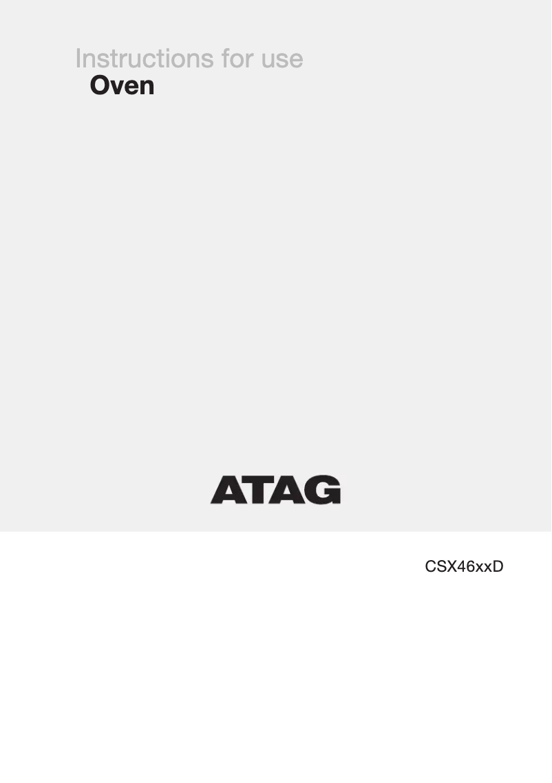 First page image of the manual for CSX4695D