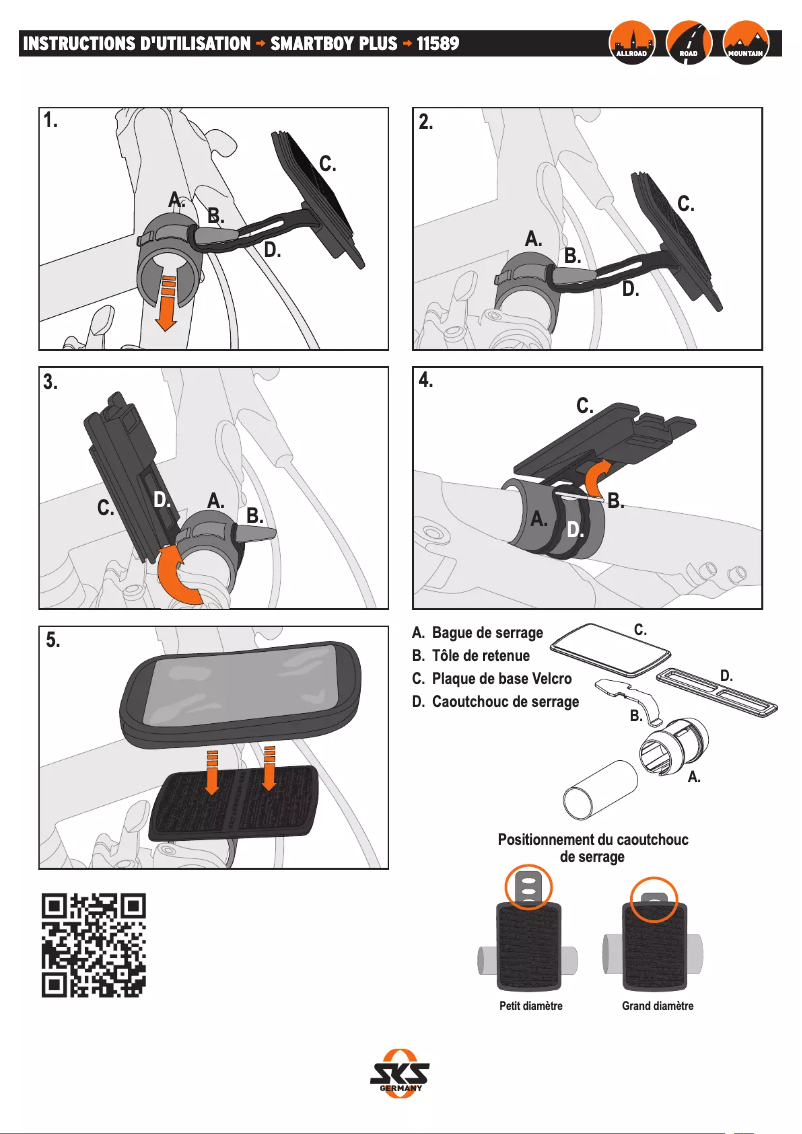 Image de la première page du manuel de l'appareil Smartboy Plus