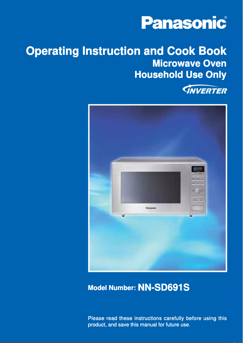 Page 1 of the manual User Manual Panasonic NN-SD691S
