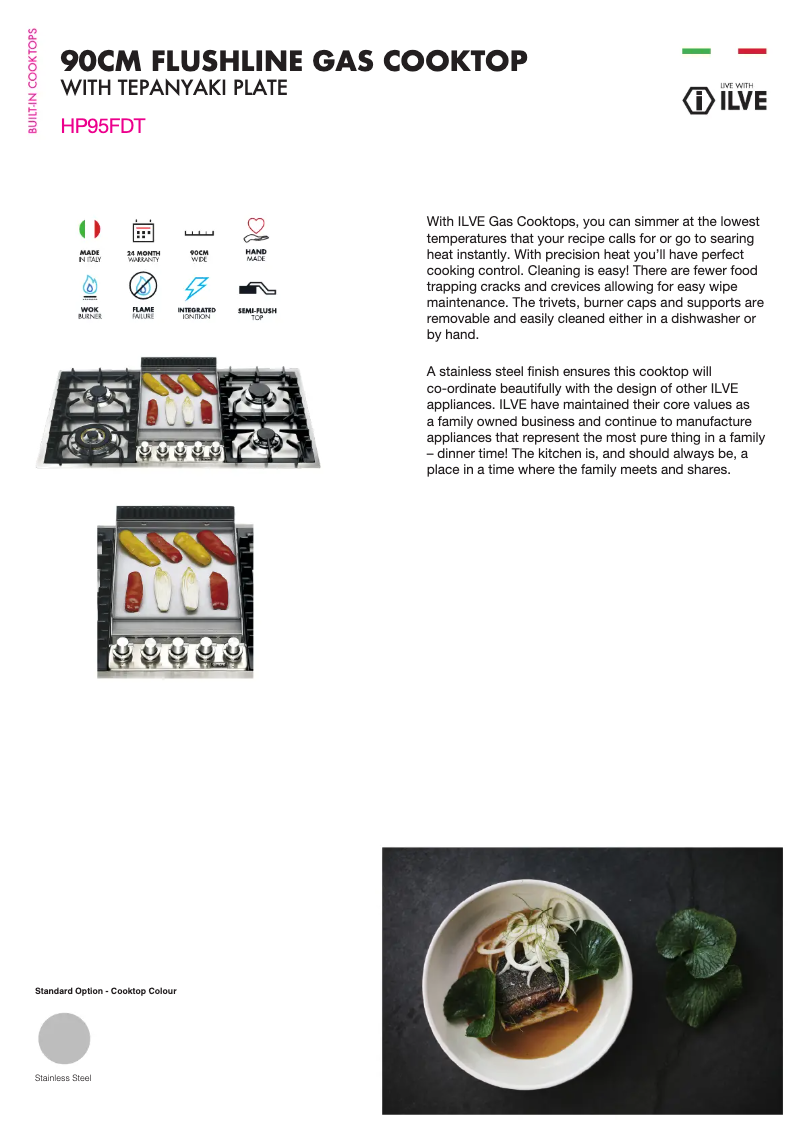 First page image of the manual for HP95FDT