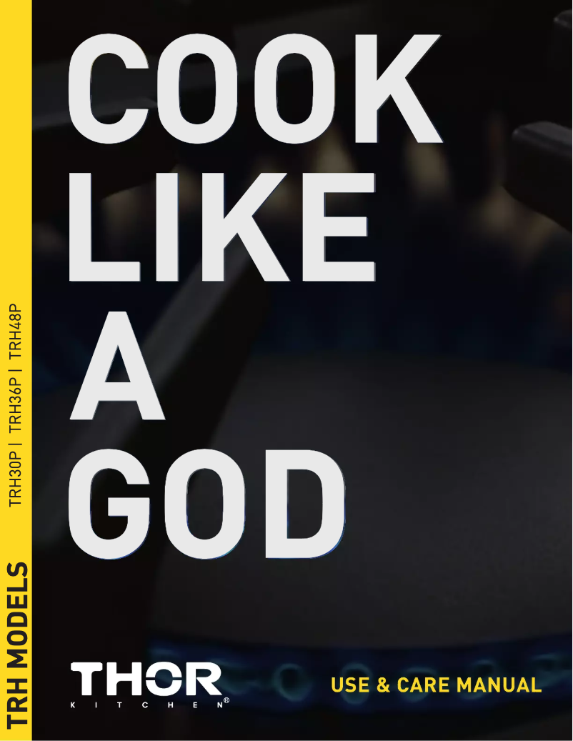 Page 1 of the manual User Manual Thor TRH48P