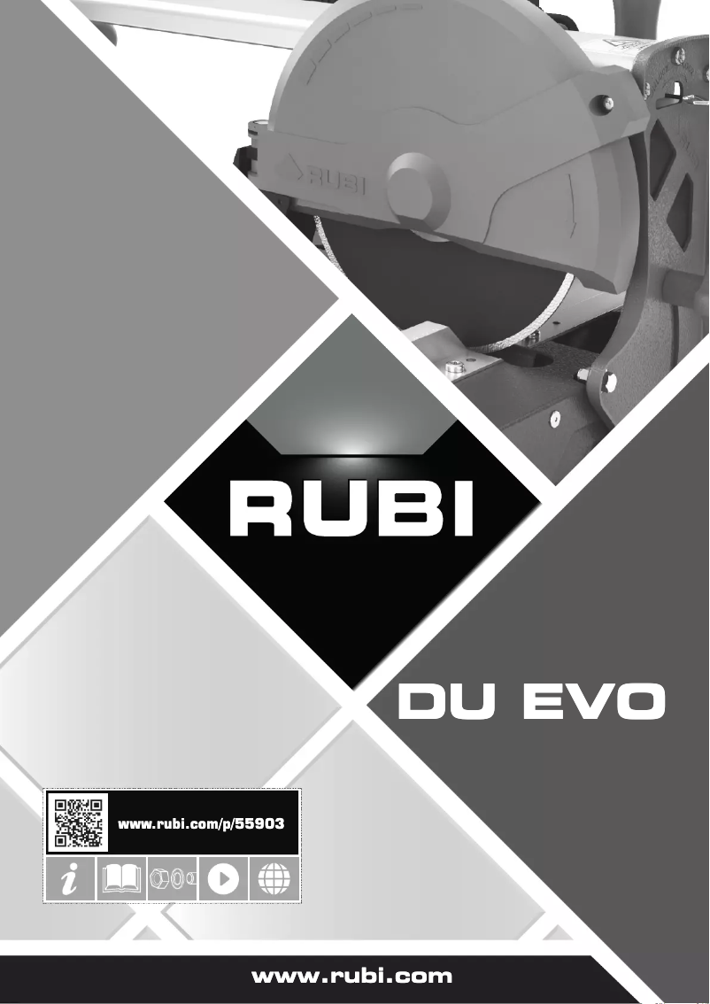 First page image of the manual for DU 200 EVO 650