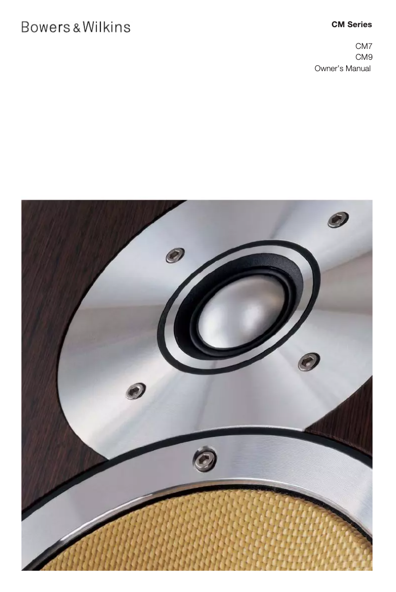 First page image of the manual for CM9