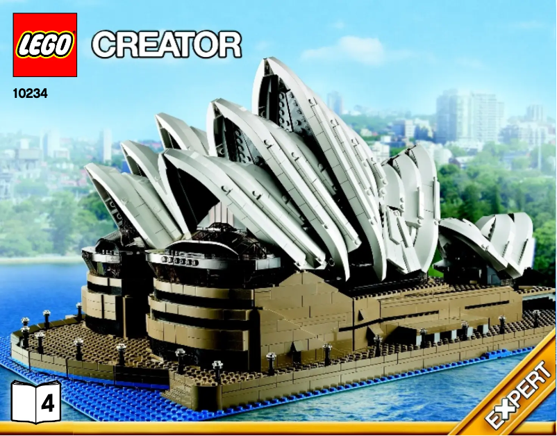 First page image of the manual for Creator Expert 10234