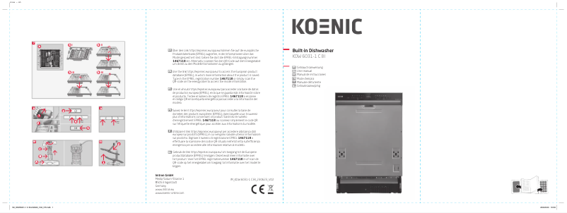 First page image of the manual for KDW 6031-1 C BI