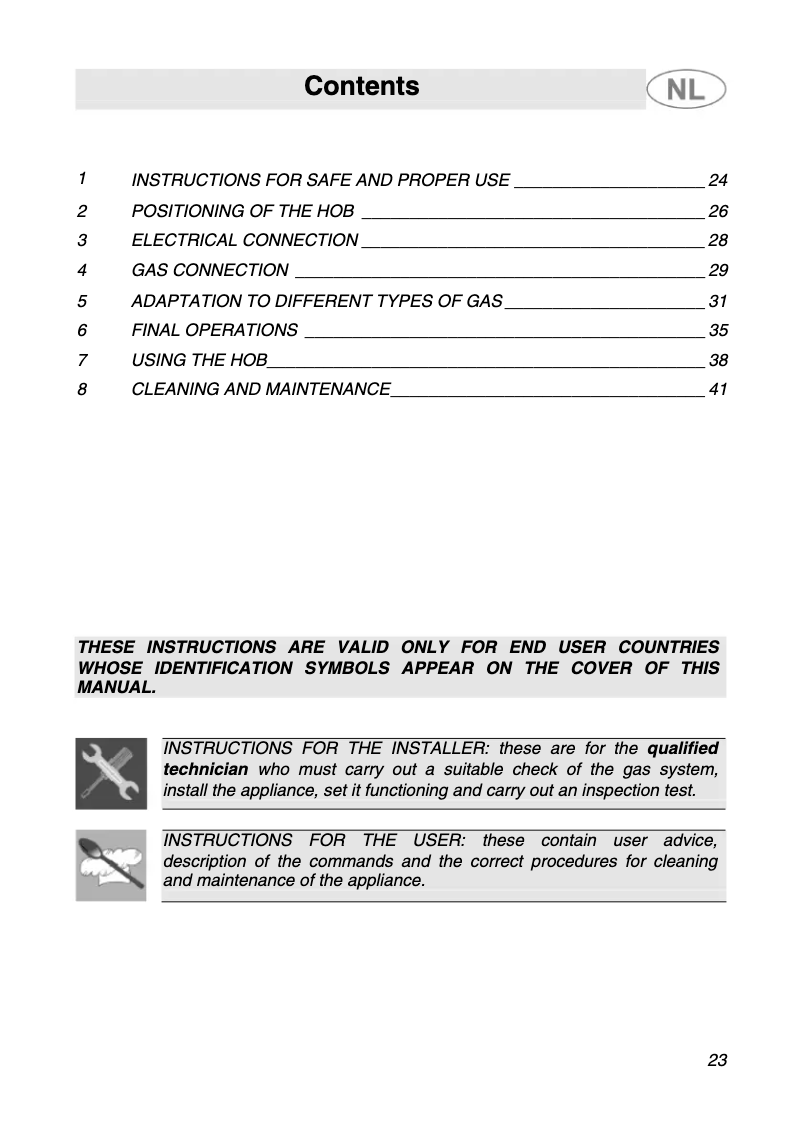 First page image of the manual for GKC953