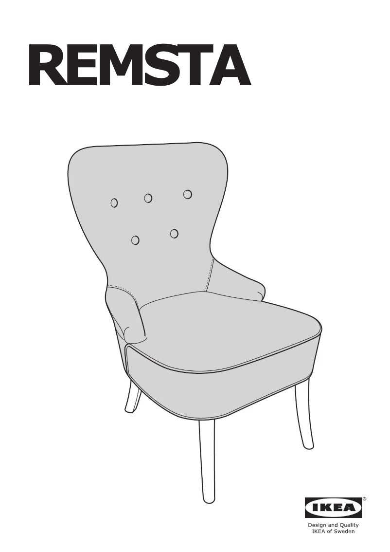 First page image of the manual for REMSTA 804.779.46