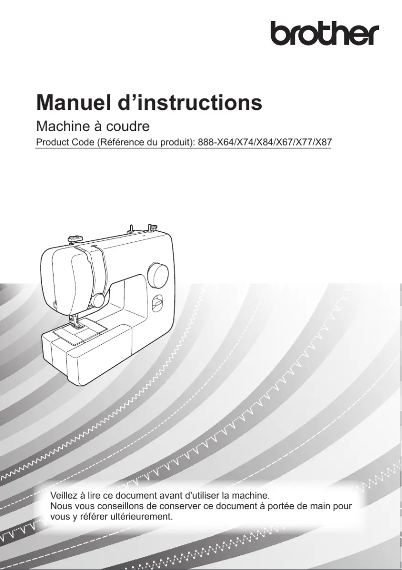 Page 1 of the manual User Manual Brother J14s