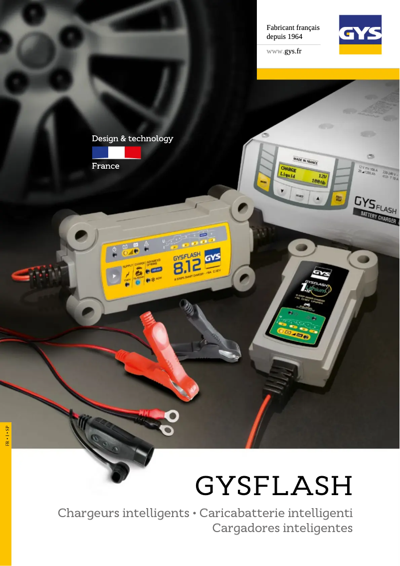 First page image of the manual for Gysflash 6.12