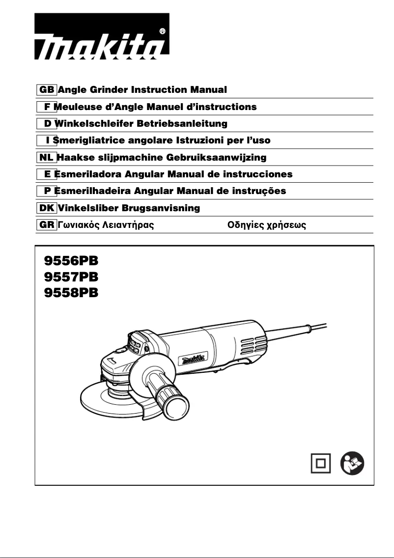 First page image of the manual for 9558PB