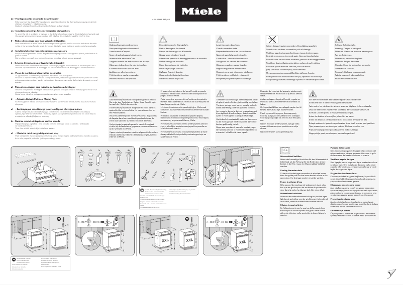 First page image of the manual for G 5432 SCi Selection