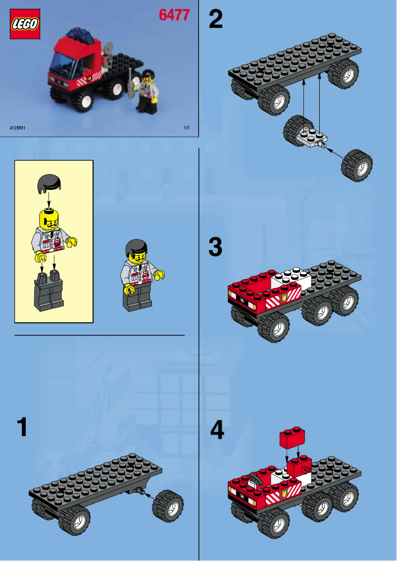 First page image of the manual for Superpower Fire Engine