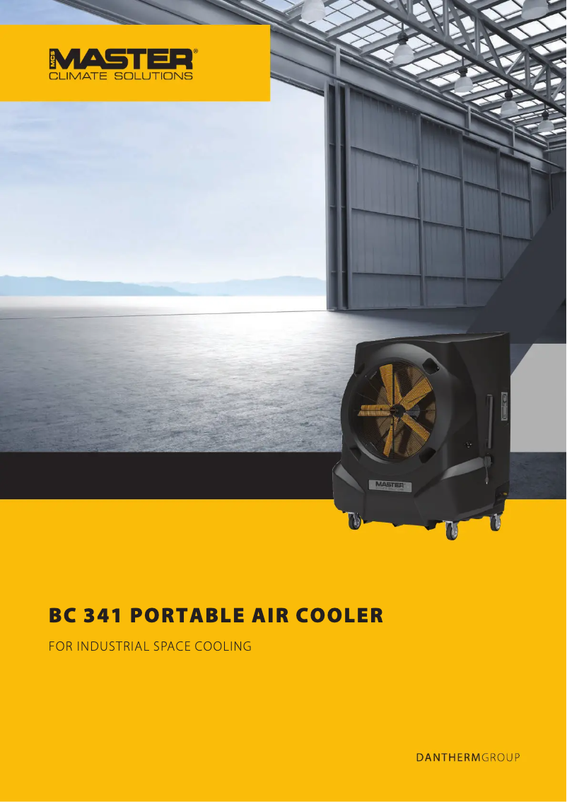 First page image of the manual for BC 341