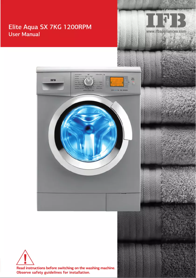 First page image of the manual for Elite Aqua SX