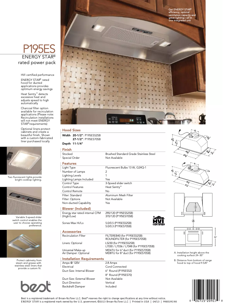 Page 1 of the manual Instruction Manual Best 5810252