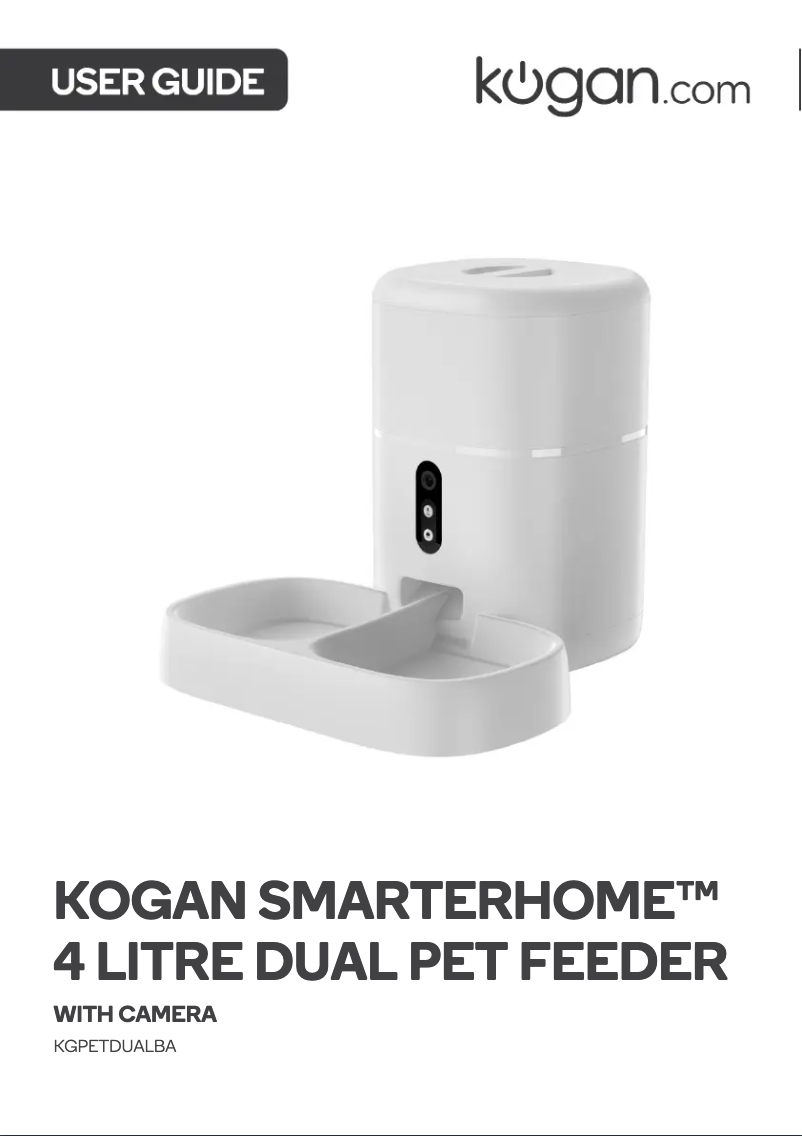 Page 1 of the manual User Manual Kogan KGPETDUALBA