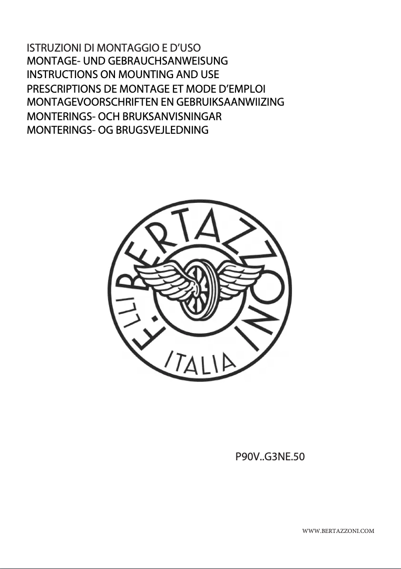 First page image of the manual for P904IBH2M30NT