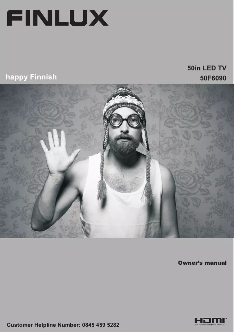 First page image of the manual for 50F6090