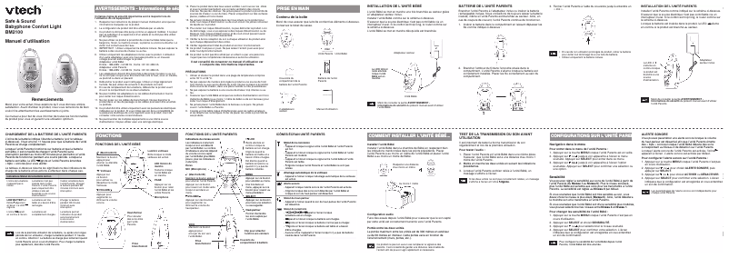 First page image of the manual for Safe & Sound BM2100