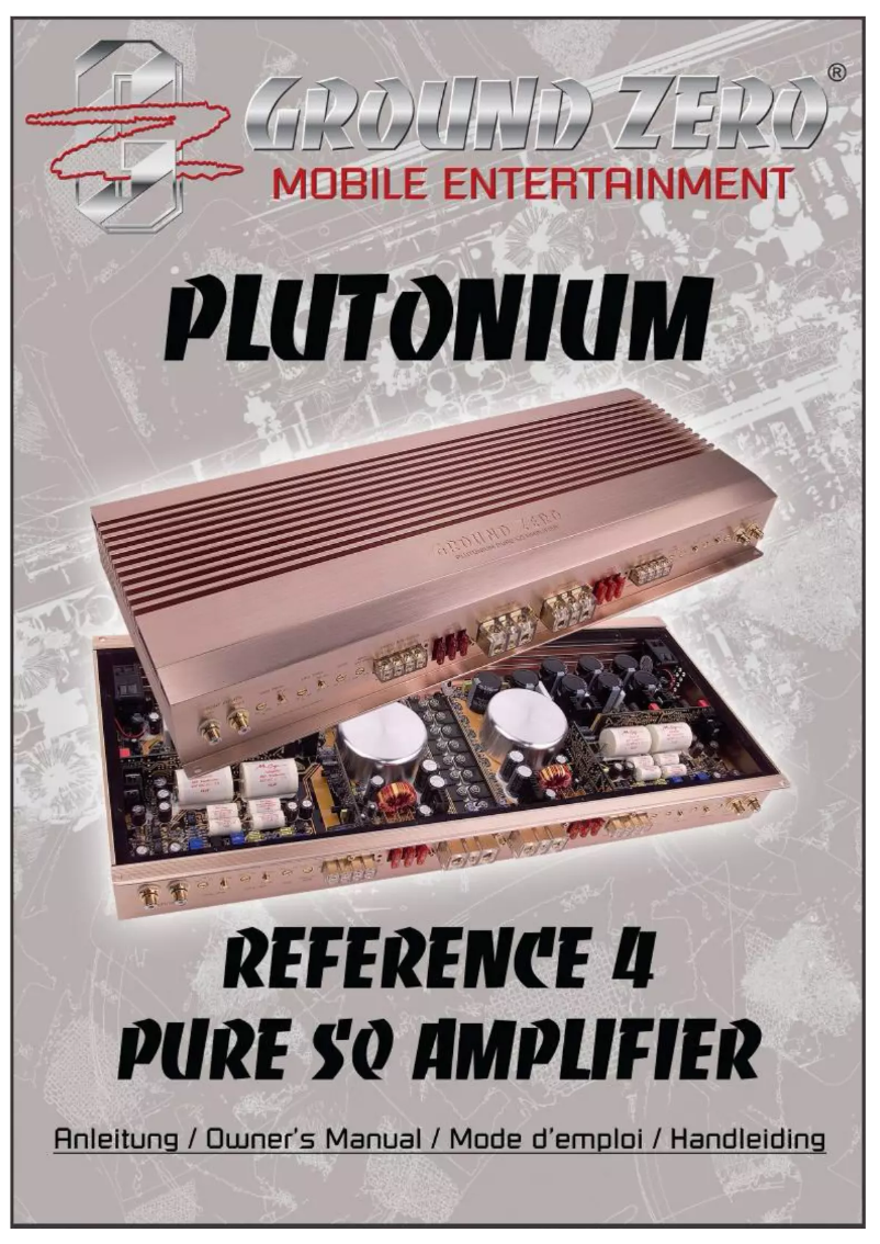 First page image of the manual for Plutonium Reference 4