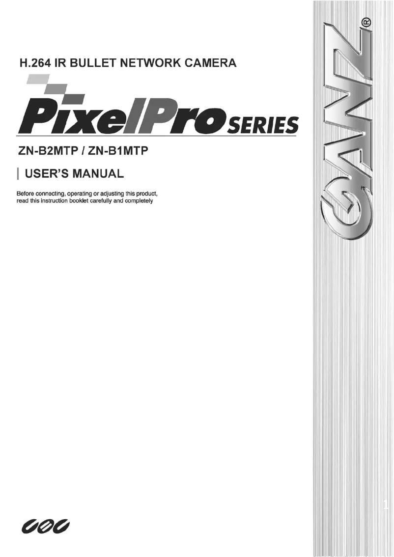 First page image of the manual for PixelPro ZN-B2MTP