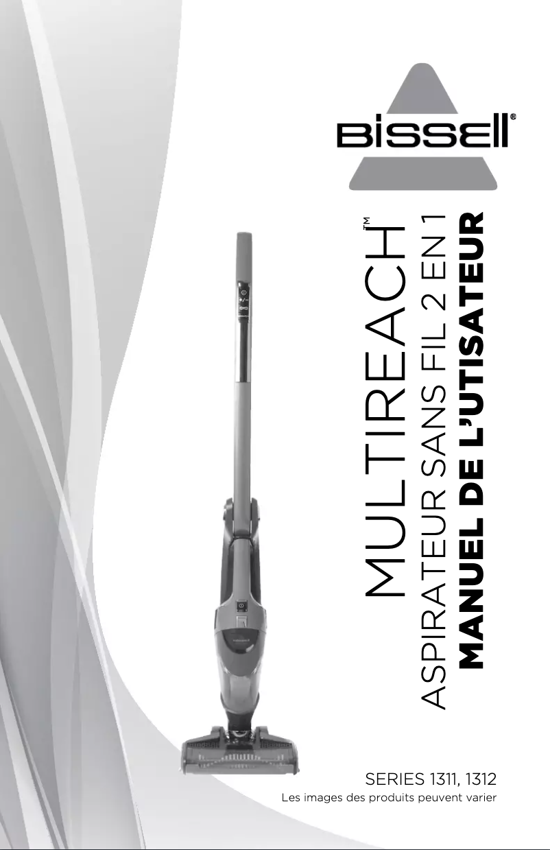 Page 1 of the manual User Manual Bissell MultiReach Ion XL