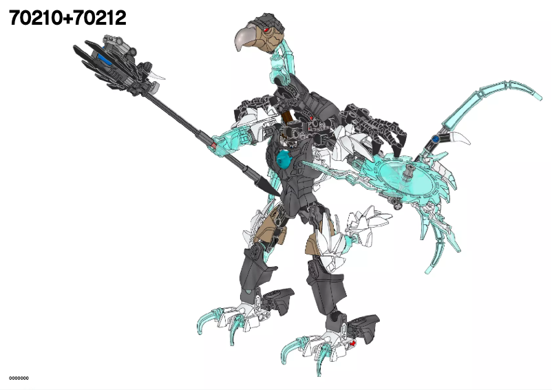 Page 1 of the manual User Manual Lego Chima 70210