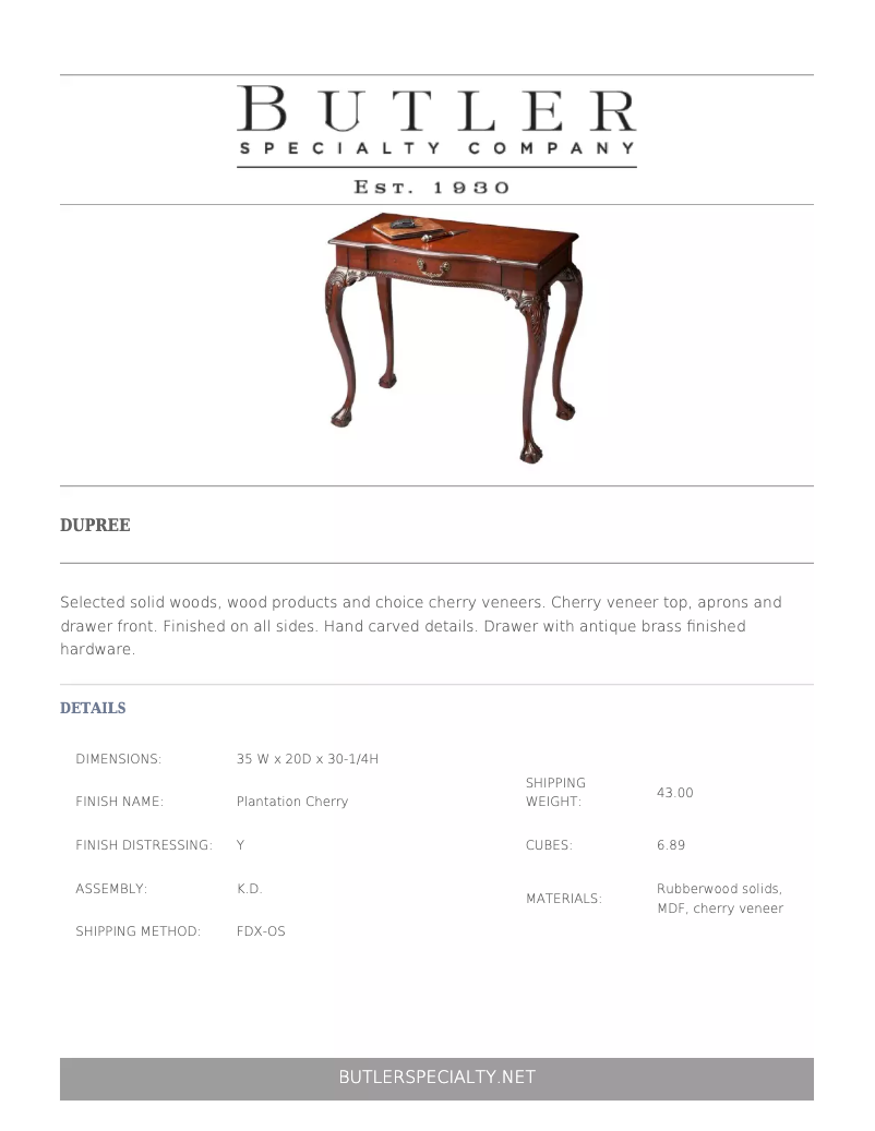 First page image of the manual for Channing