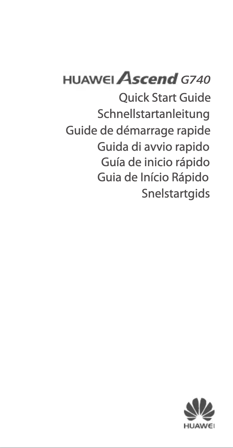 Page 1 of the manual User Manual Huawei Ascend G740