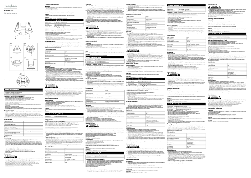 First page image of the manual for PIRPI31WT