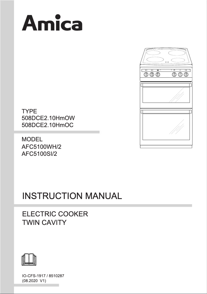 First page image of the manual for AFC5100SI