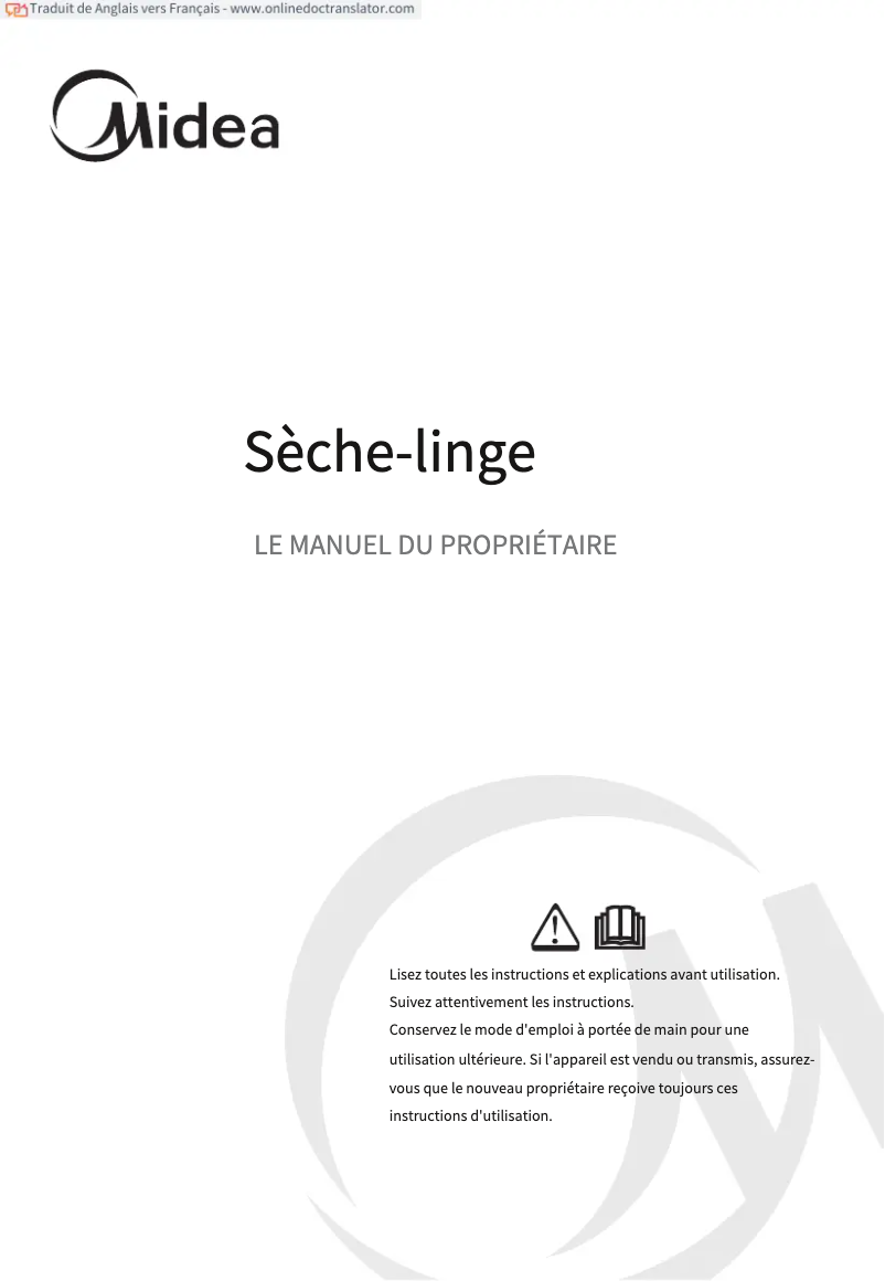 Page 1 of the manual User Manual Proline PROCD81