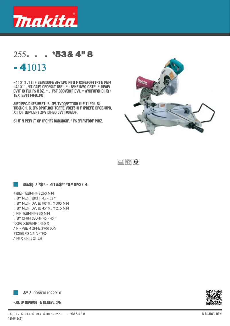 First page image of the manual for LS1013
