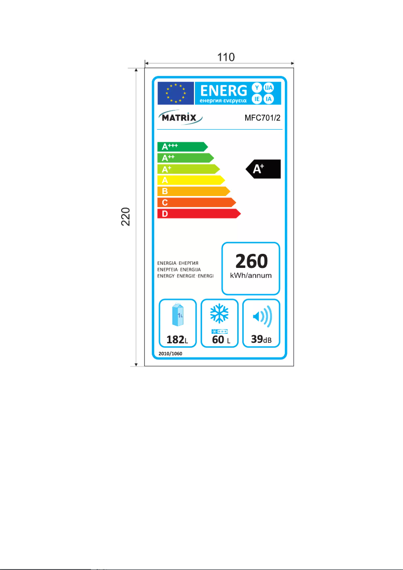 First page image of the manual for MFC701