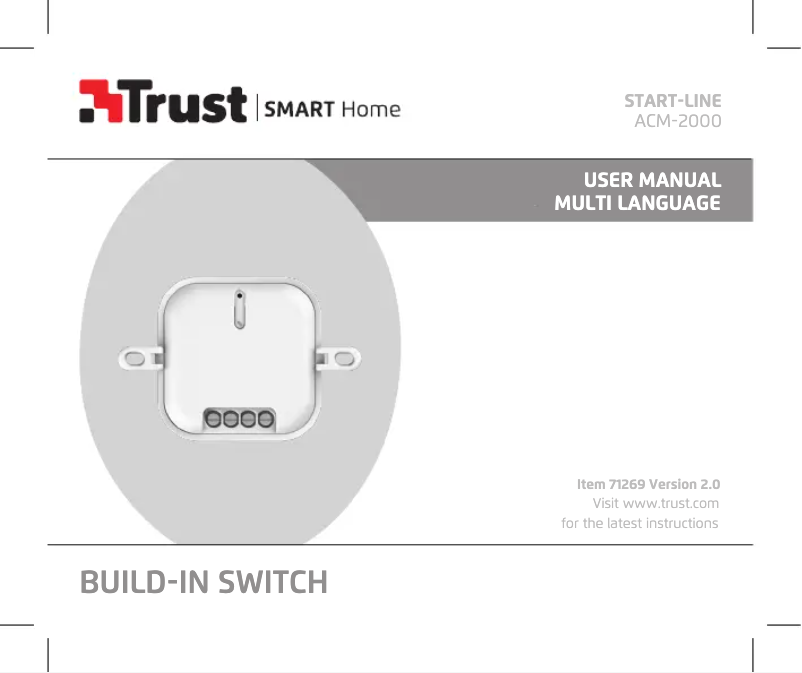 First page image of the manual for START-LINE ACM-2000